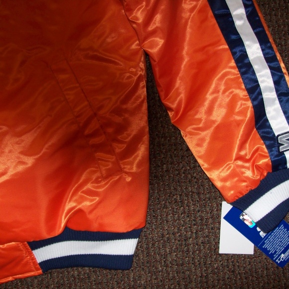 DENVER BRONCOS Starter Snap Down Jacket    4X  5X - Picture 5 of 8